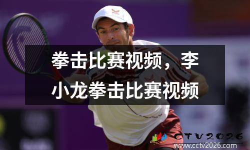 拳击比赛视频，李小龙拳击比赛视频