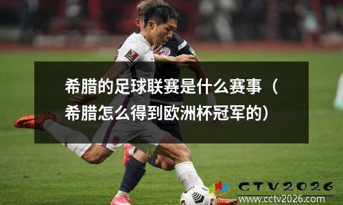 希腊的足球联赛是什么赛事（希腊怎么得到欧洲杯冠军的）
