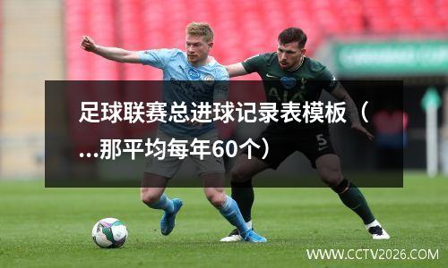 足球联赛总进球记录表模板（...那平均每年60个）
