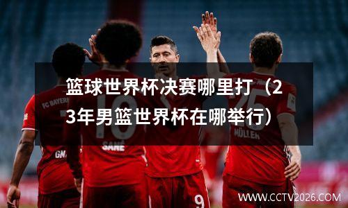 篮球世界杯决赛哪里打（23年男篮世界杯在哪举行）