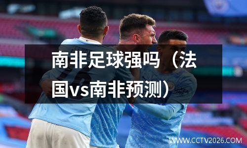 南非足球强吗（法国vs南非预测）