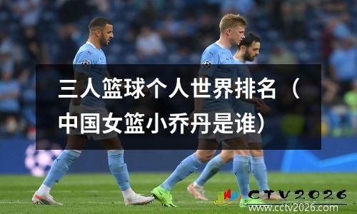 三人篮球个人世界排名（中国女篮小乔丹是谁）