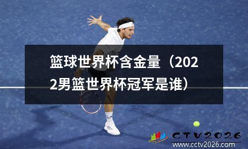 篮球世界杯含金量（2022男篮世界杯冠军是谁）