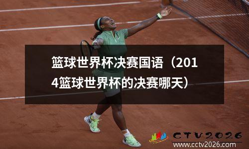 篮球世界杯决赛国语（2014篮球世界杯的决赛哪天）