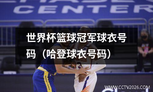 世界杯篮球冠军球衣号码（哈登球衣号码）