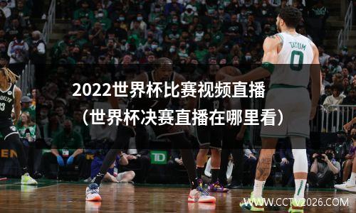 2022世界杯比赛视频直播（世界杯决赛直播在哪里看）