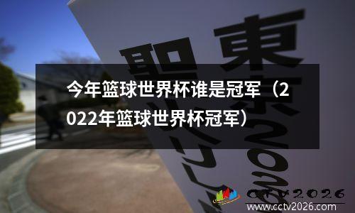 今年篮球世界杯谁是冠军（2022年篮球世界杯冠军）