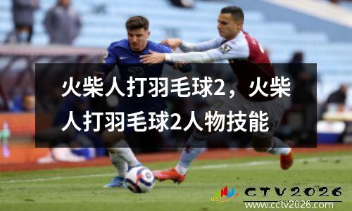 火柴人打羽毛球2，火柴人打羽毛球2人物技能