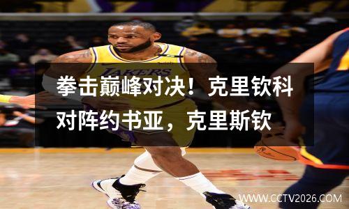 拳击巅峰对决！克里钦科对阵约书亚，克里斯钦