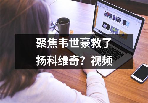 聚焦韦世豪救了扬科维奇？视频