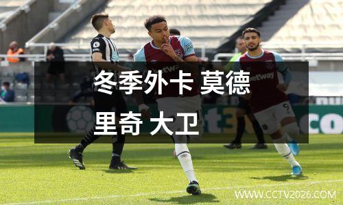 冬季外卡 莫德里奇 大卫