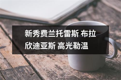 新秀费兰托雷斯 布拉欣迪亚斯 高光勒温