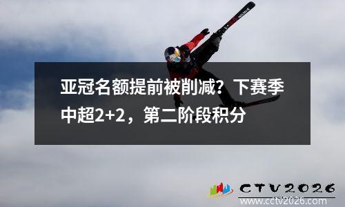 亚冠名额提前被削减？下赛季中超2+2，第二阶段积分