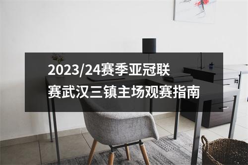 2023/24赛季亚冠联赛武汉三镇主场观赛指南