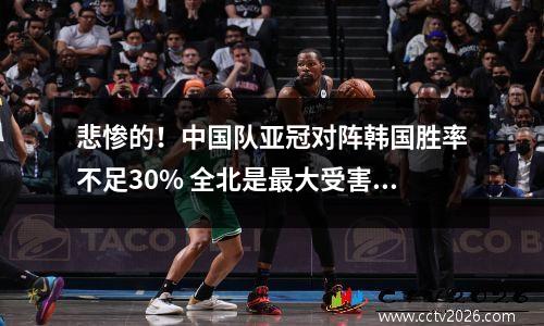 悲惨的！中国队亚冠对阵韩国胜率不足30% 全北是最大受害者