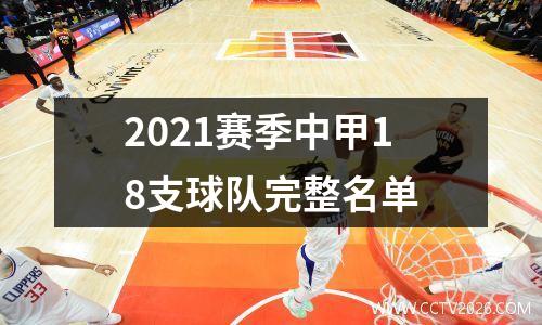 2021赛季中甲18支球队完整名单