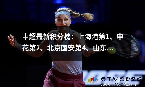 中超最新积分榜：上海港第1、申花第2、北京国安第4、山东泰山第5