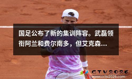 国足公布了新的集训阵容。武磊领衔阿兰和费尔南多，但艾克森和韦世豪缺阵。伊万科维奇：最终目标是世界杯