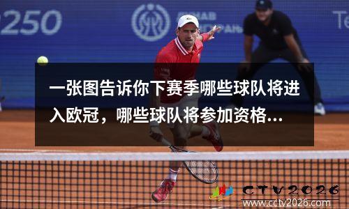 一张图告诉你下赛季哪些球队将进入欧冠，哪些球队将参加资格赛！