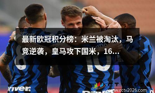 最新欧冠积分榜：米兰被淘汰，马竞逆袭，皇马攻下国米，16强12个席位已定