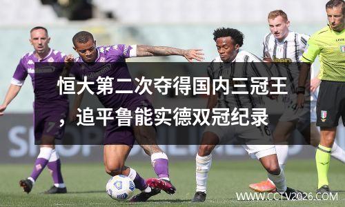 恒大第二次夺得国内三冠王，追平鲁能实德双冠纪录