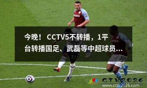 今晚！ CCTV5不转播，1平台转播国足、武磊等中超球员现身大连梭鱼湾