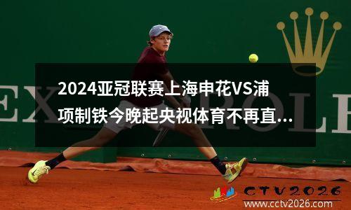 2024亚冠联赛上海申花VS浦项制铁今晚起央视体育不再直播