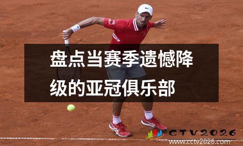 盘点当赛季遗憾降级的亚冠俱乐部