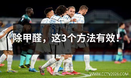 除甲醛，这3个方法有效！