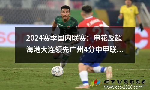 2024赛季国内联赛：申花反超海港大连领先广州4分中甲联赛第二轮收官