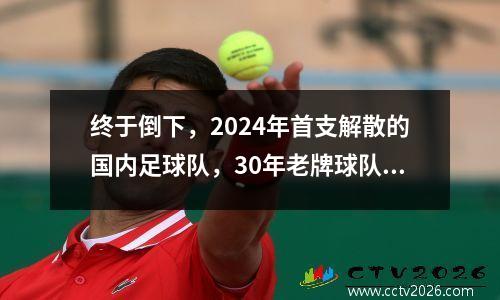 终于倒下，2024年首支解散的国内足球队，30年老牌球队，献上第一个中超冠军