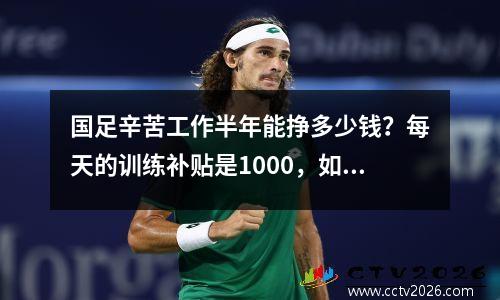 国足辛苦工作半年能挣多少钱？每天的训练补贴是1000，如果赢得越南冠军，将获得20万的奖金。