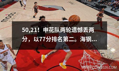 50,21！申花队两轮遗憾丢两分，以77分排名第二。海钢以78分夺得队史第三座冠军。
