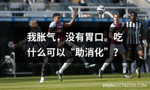 我胀气，没有胃口。吃什么可以“助消化”？