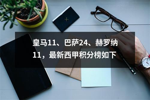 皇马11、巴萨24、赫罗纳11，最新西甲积分榜如下