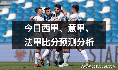 今日西甲、意甲、法甲比分预测分析