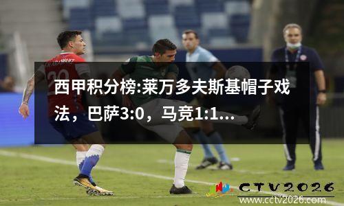 西甲积分榜:莱万多夫斯基帽子戏法，巴萨3:0，马竞1:1，3轮遭遇平局未尝一胜，赫罗纳2:1，决定性胜利