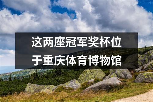 这两座冠军奖杯位于重庆体育博物馆