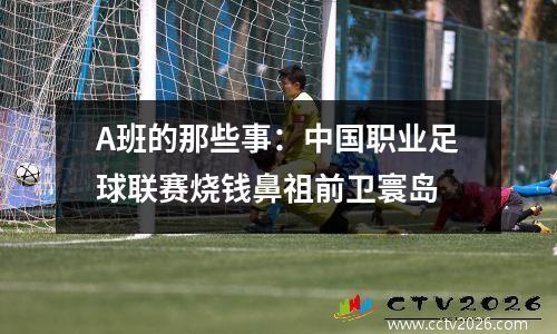A班的那些事：中国职业足球联赛烧钱鼻祖前卫寰岛