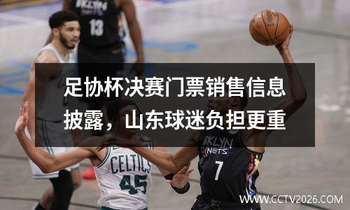 足协杯决赛门票销售信息披露，山东球迷负担更重