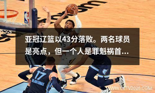 亚冠辽篮以43分落败。两名球员是亮点，但一个人是罪魁祸首。吴乃群透露了损失的原因。