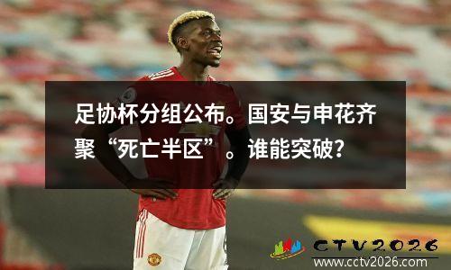 足协杯分组公布。国安与申花齐聚“死亡半区”。谁能突破？