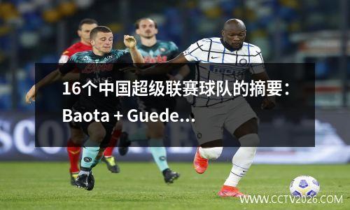 16个中国超级联赛球队的摘要：Baota + Guedes没有注册，Tianjin Tigers只有两个外国球员