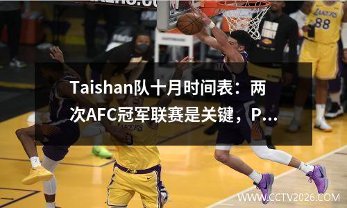 Taishan队十月时间表：两次AFC冠军联赛是关键，Pato开始接受鲍尔训练