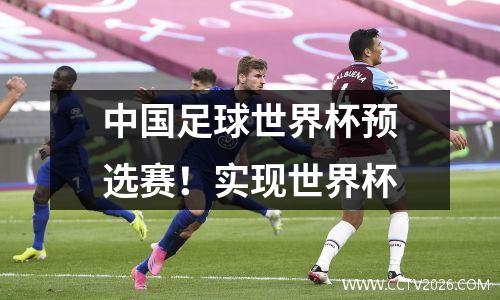 中国足球世界杯预选赛！实现世界杯