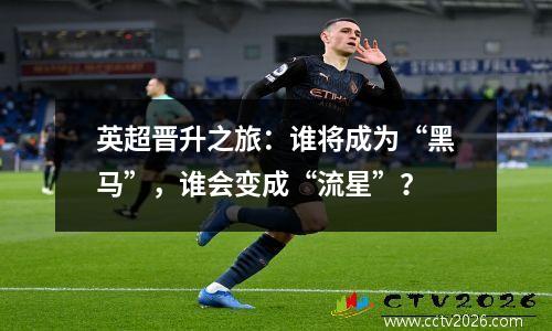 英超晋升之旅：谁将成为“黑马”，谁会变成“流星”？