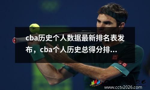 cba历史个人数据最新排名表发布，cba个人历史总得分排名
