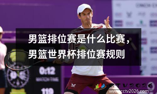 男篮排位赛是什么比赛，男篮世界杯排位赛规则