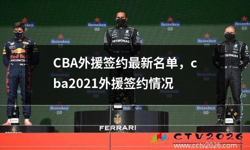 CBA外援签约最新名单，cba2021外援签约情况