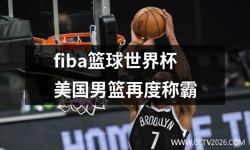 fiba篮球世界杯美国男篮再度称霸